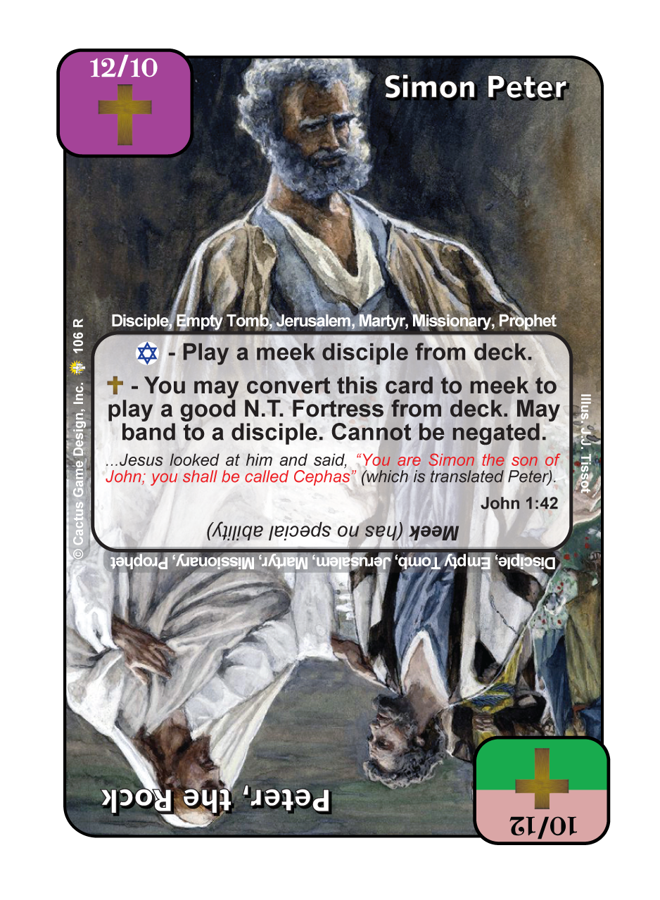 Simon Peter / Peter the Rock (GoC) - Your Turn Games