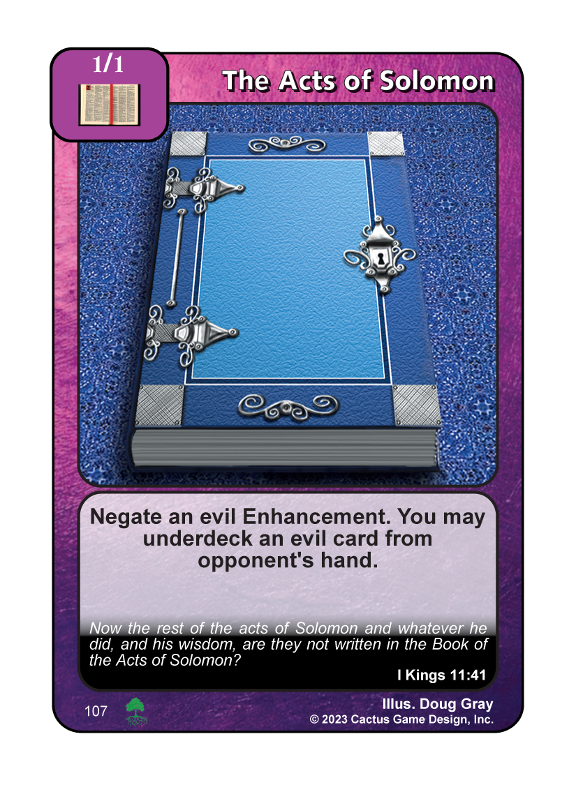 The Acts of Solomon (Roots)