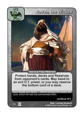 Nadab, the Wicked (IR) - Your Turn Games