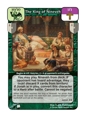 The King of Nineveh - Your Turn Games