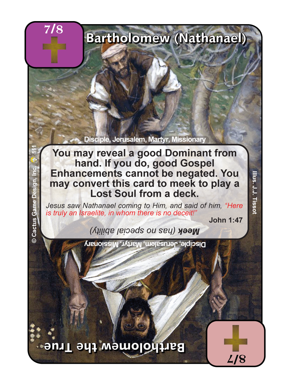 Bartholomew (Nathanael) / Bartholomew the True (GoC) - Your Turn Games