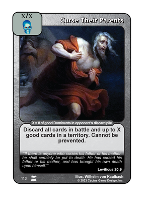 Curse Their Parents (IR) - Your Turn Games