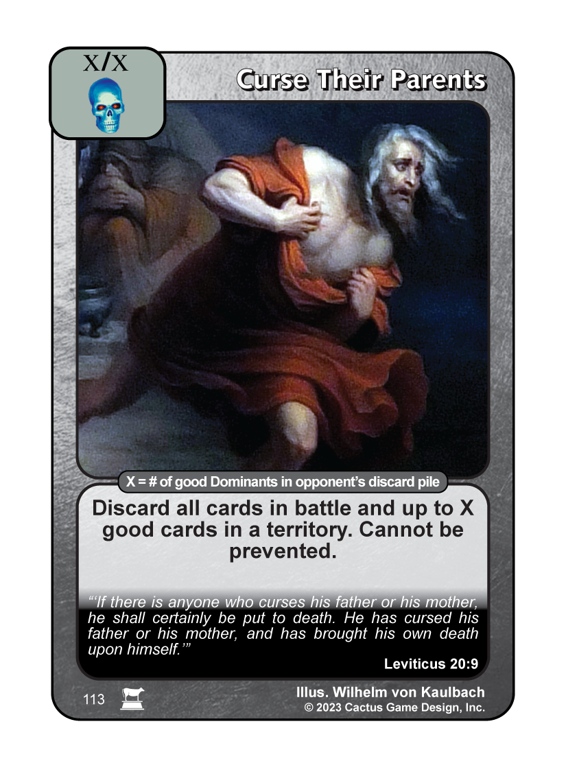 Curse Their Parents (IR) - Your Turn Games
