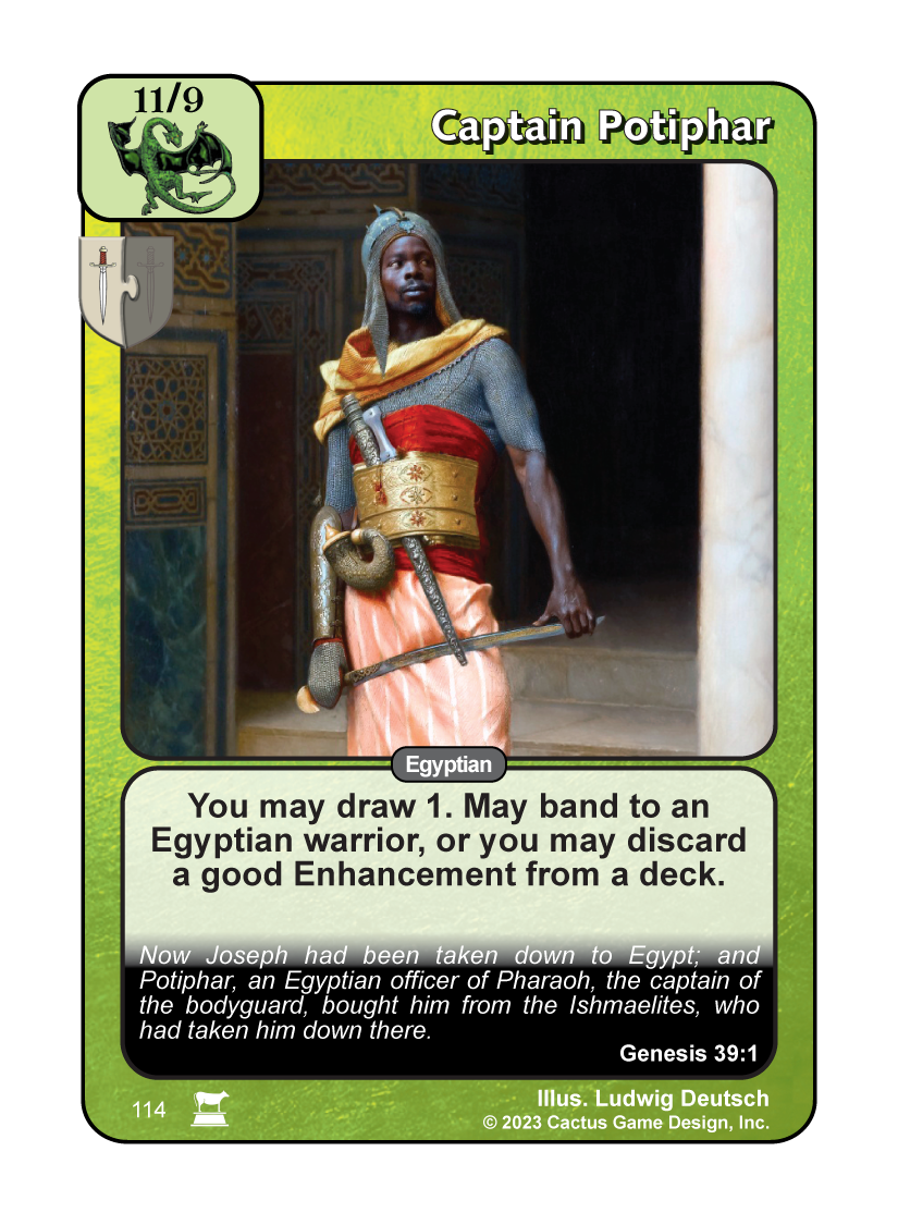 Captain Potiphar (IR) - Your Turn Games