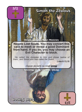 Simon, the Zealous / Saint Simon (GoC) - Your Turn Games
