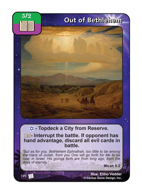 Out of Bethlehem (PoC) - Your Turn Games
