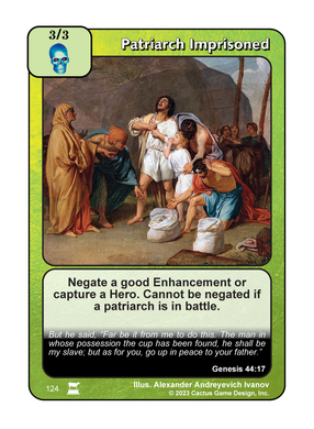 Patriarch Imprisoned (IR) - Your Turn Games