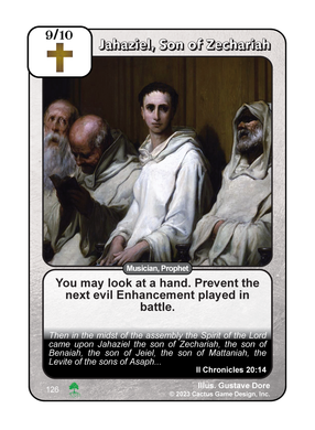 Jahaziel, Son of Zechariah (Roots) - Your Turn Games