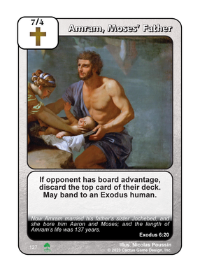 Amram, Moses’ Father (Roots) - Your Turn Games
