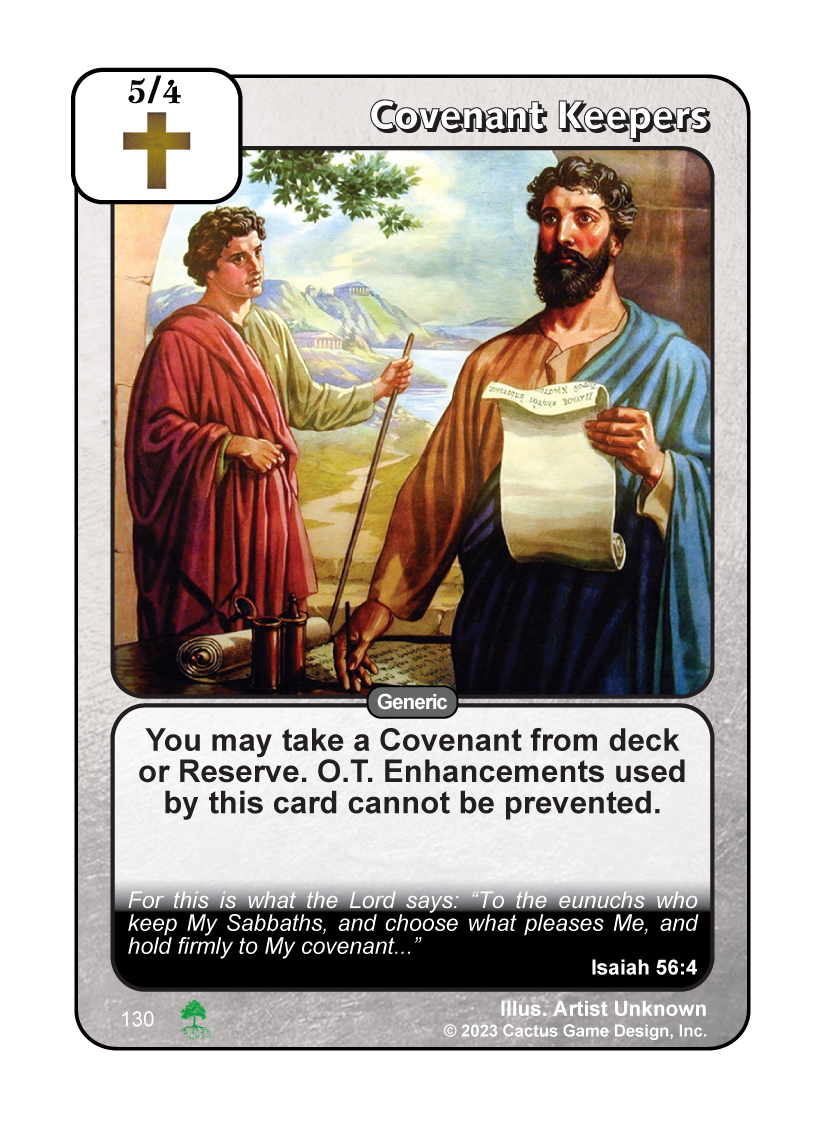 Covenant Keepers (Roots) - Your Turn Games