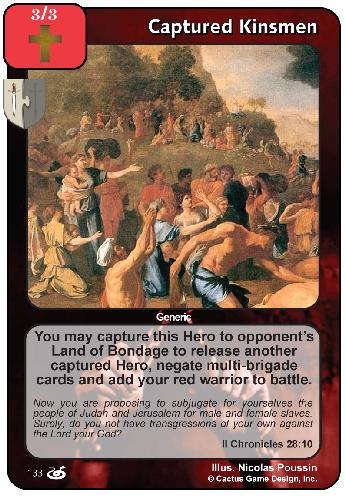 Captured Kinsmen (FoM) - Your Turn Games
