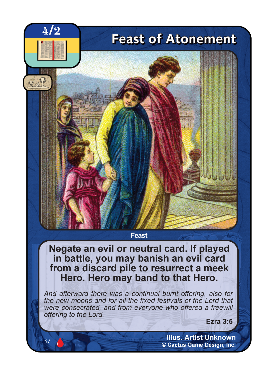 Feast of Atonement (LoC) - Your Turn Games