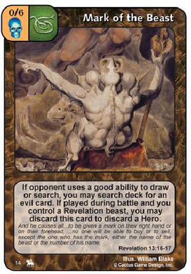 Mark of the Beast (RoJ) - Your Turn Games