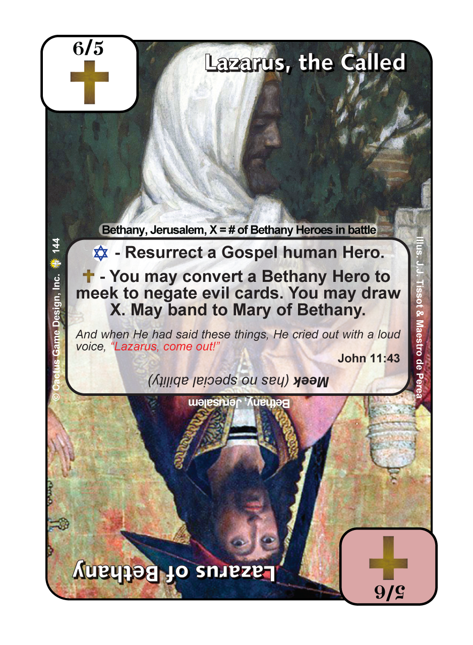 Lazarus, the Called / Lazarus of Bethany (GoC) - Your Turn Games