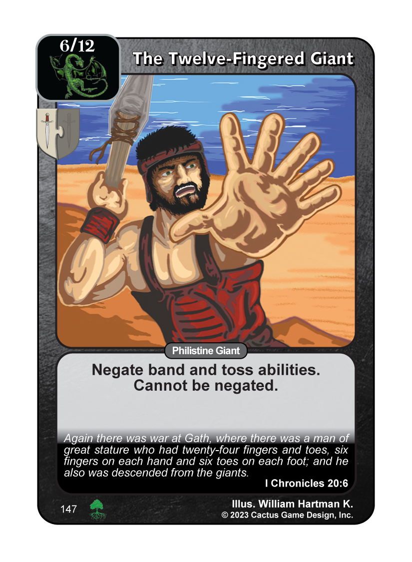 The Twelve-Fingered Giant (Roots) - Your Turn Games