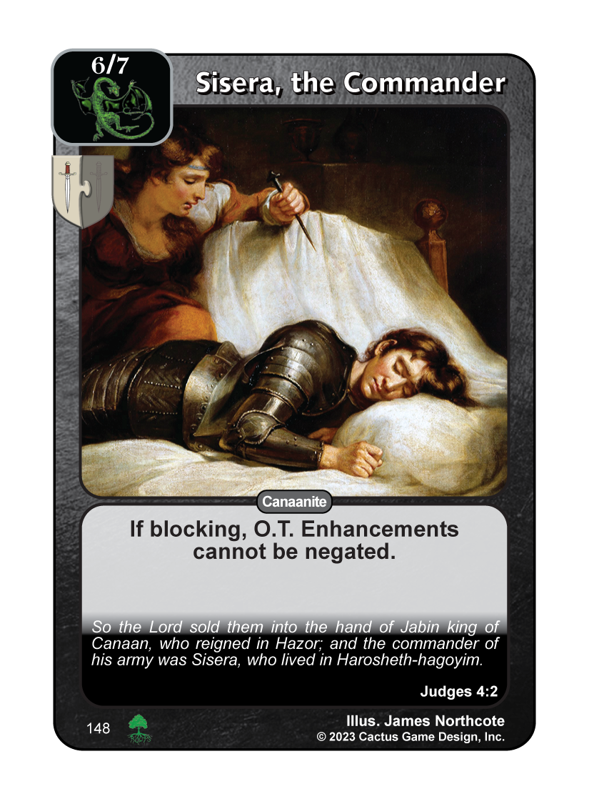Sisera, the Commander (Roots) - Your Turn Games