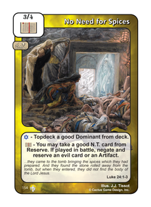 No Need for Spices (GoC) - Your Turn Games