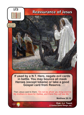 Reassurance of Jesus (GoC) - Your Turn Games