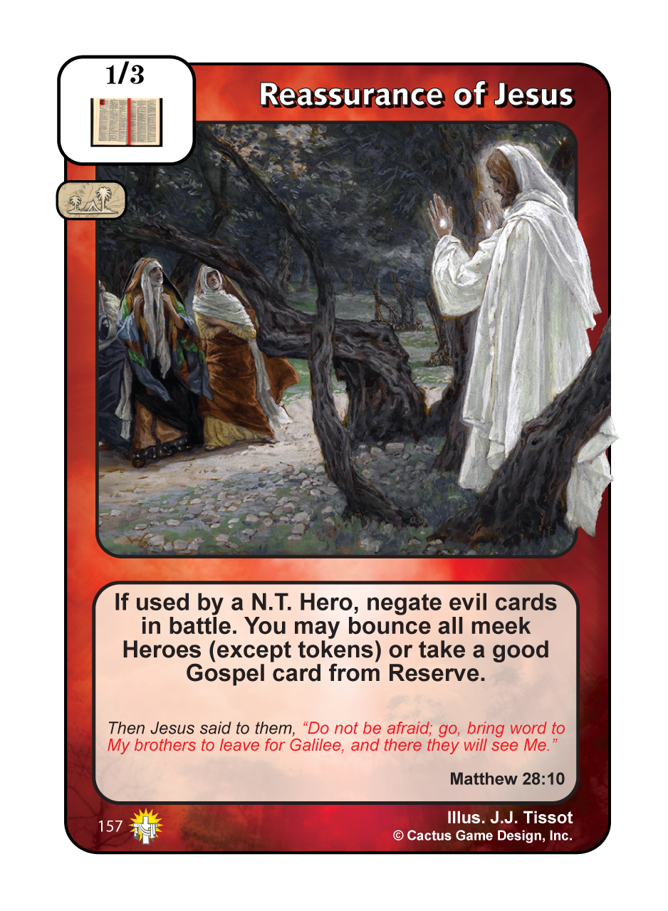 Reassurance of Jesus (GoC) - Your Turn Games