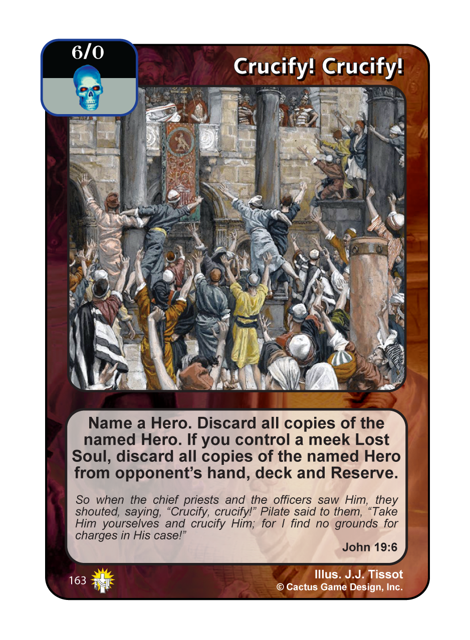 Crucify! Crucify! (GoC) - Your Turn Games