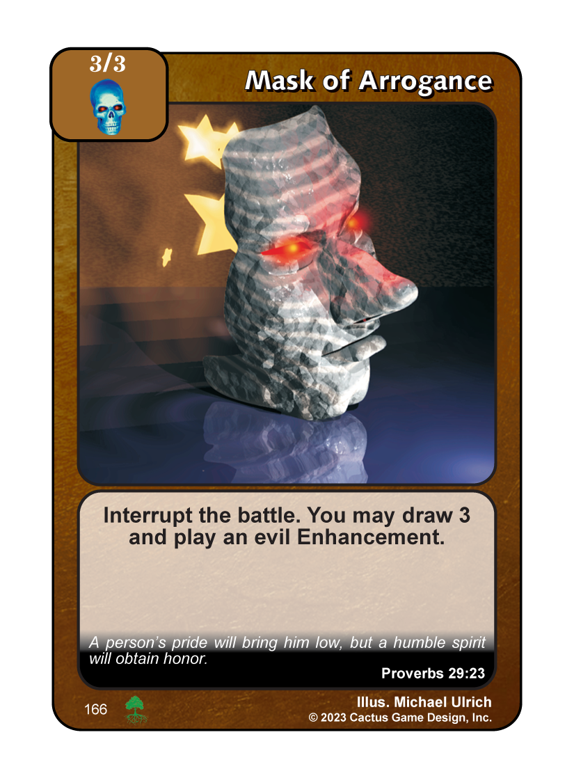 Mask of Arrogance (Roots) - Your Turn Games