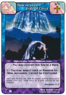 New Jerusalem / Bride of Christ (RoJ) - Your Turn Games