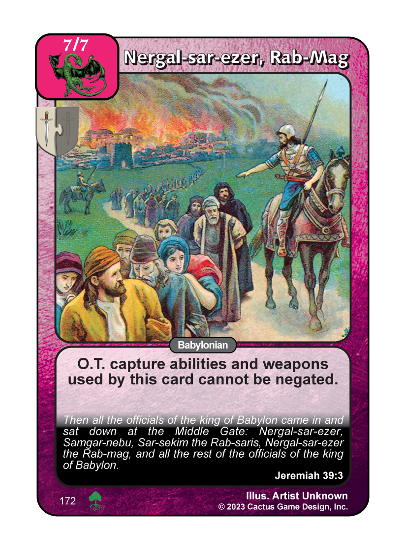 Nergal-sar-ezer, Rab-Mag (Roots) - Your Turn Games