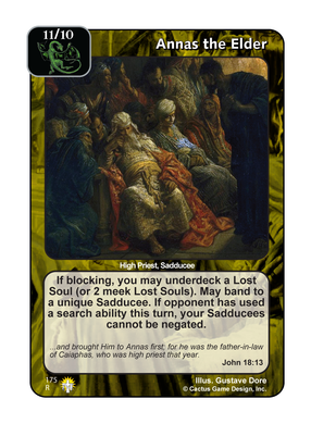 Annas the Elder (GoC) - Your Turn Games