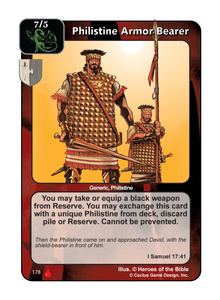 Philistine Armor Bearer (LoC) - Your Turn Games