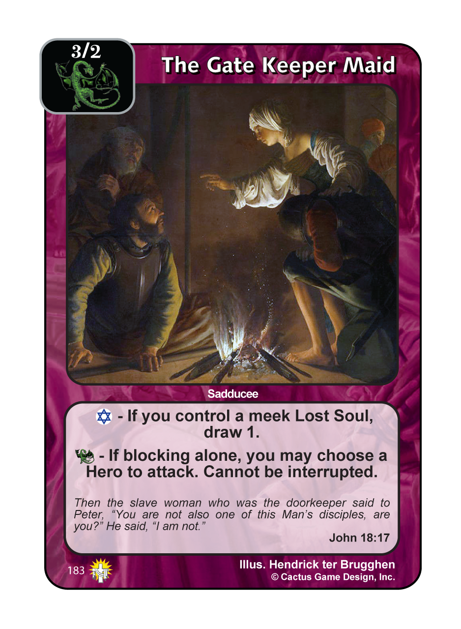 The Gate Keeper Maid (GoC) - Your Turn Games