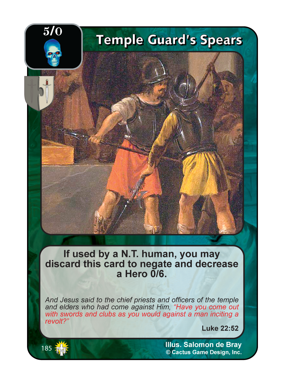 Temple Guard’s Spears (GoC) - Your Turn Games