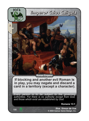 Emperor Caius Caligula (Roots) - Your Turn Games