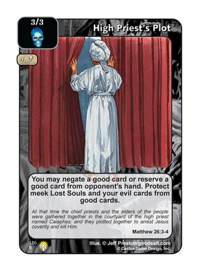 High Priest's Plot (GoC) - Your Turn Games