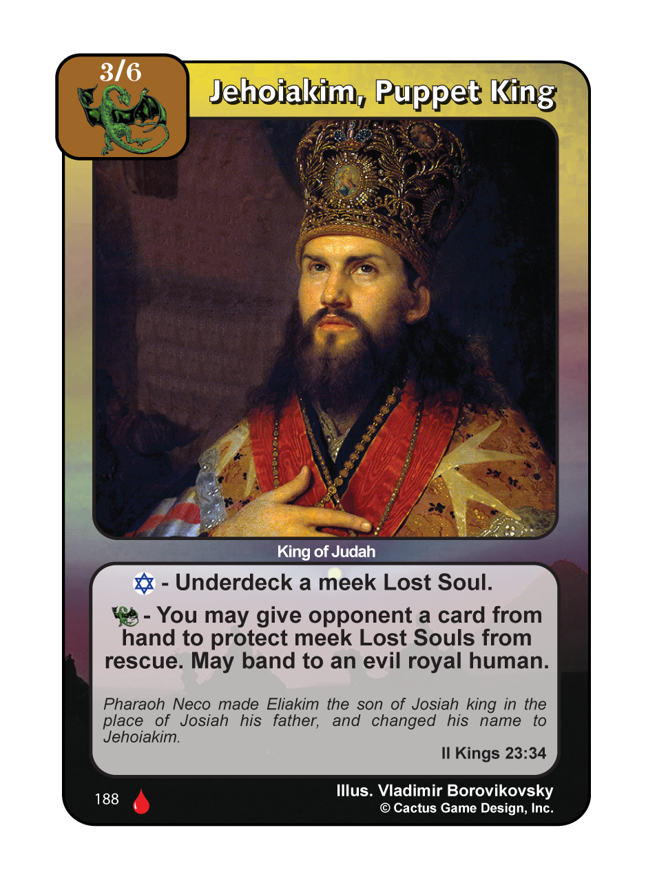 Jehoiakim, Puppet King (LoC) - Your Turn Games