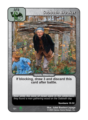 Sabbath Breaker (Roots) - Your Turn Games