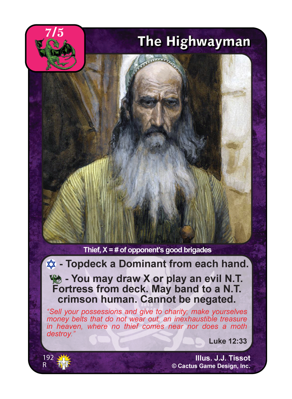 The Highwayman (GoC) - Your Turn Games
