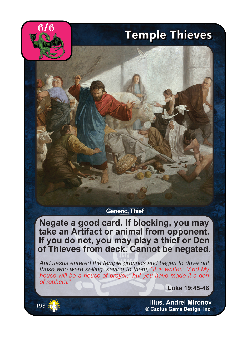 Temple Thieves (GoC) - Your Turn Games