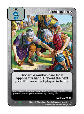 Casting Lots (Roots) - Your Turn Games
