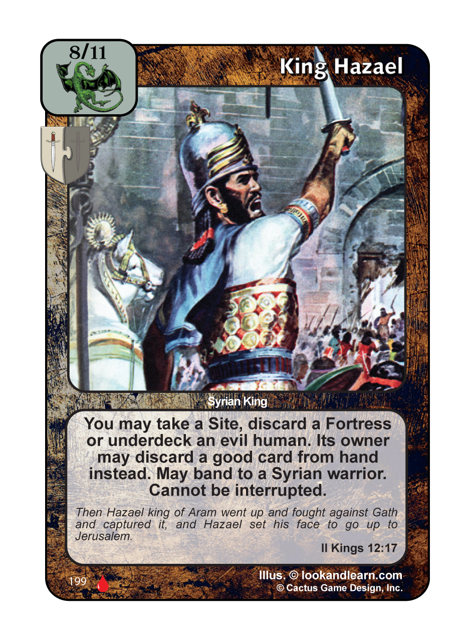 King Hazael (LoC) - Your Turn Games