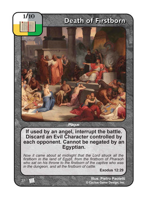 Death of Firstborn (PoC) - Your Turn Games