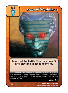 Mask of Worldliness (Roots) - Your Turn Games
