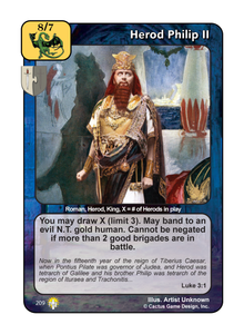 Herod Philip II (GoC) - Your Turn Games