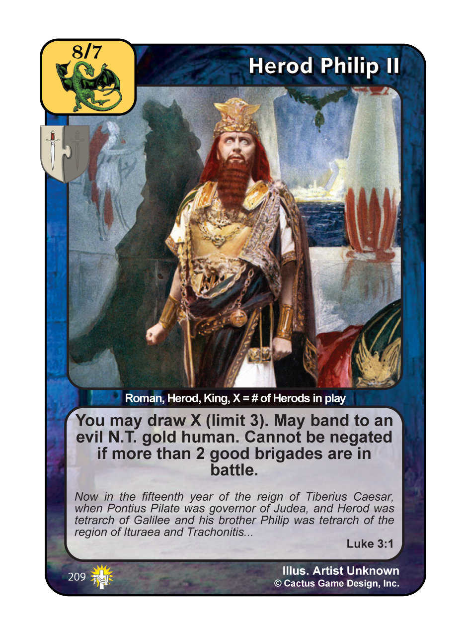 Herod Philip II (GoC) - Your Turn Games