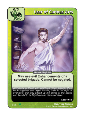 User of Curious Arts (Roots) - Your Turn Games