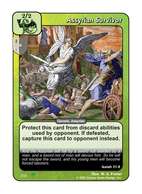 Assyrian Survivor (Roots) - Your Turn Games