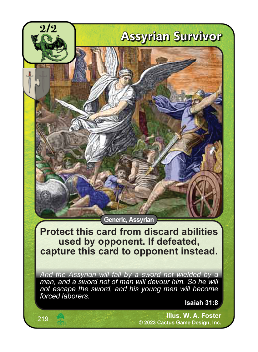 Assyrian Survivor (Roots) - Your Turn Games