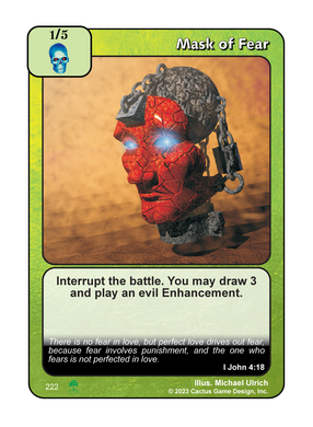Mask of Fear (Roots) - Your Turn Games