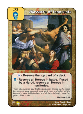 Massacre of Innocents (GoC) - Your Turn Games