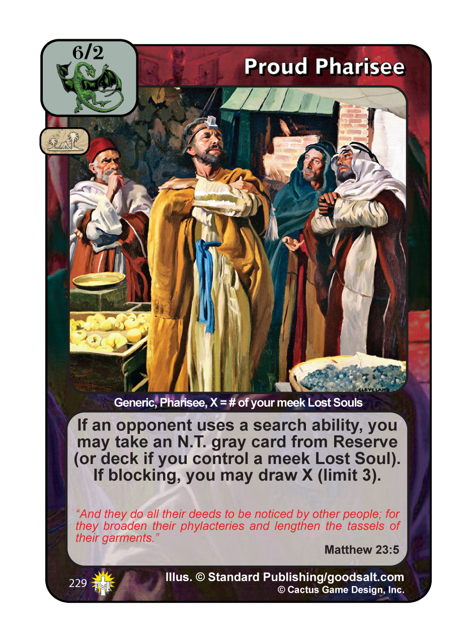 Proud Pharisee (GoC) - Your Turn Games