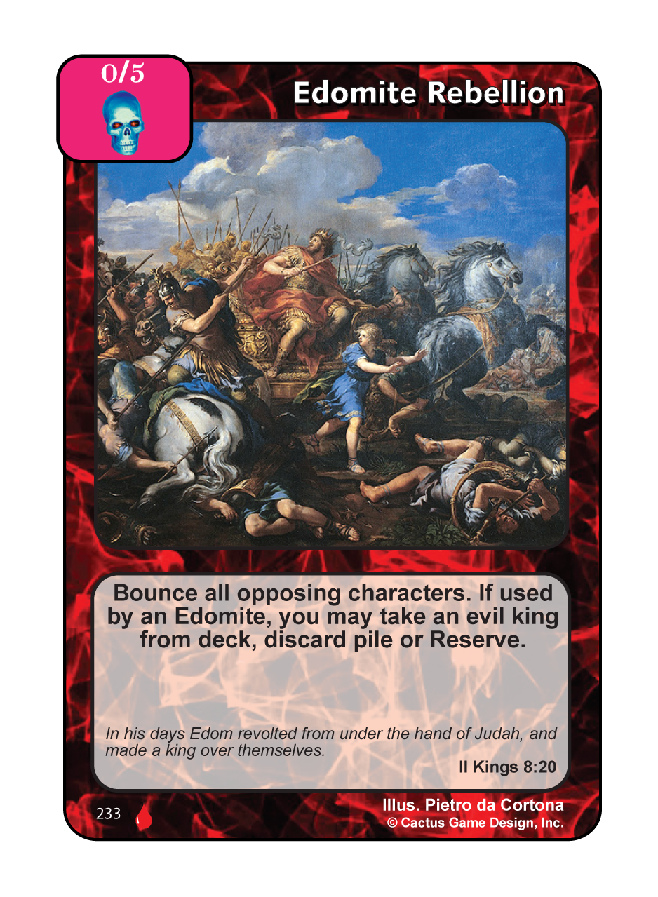 Edomite Rebellion (LoC) - Your Turn Games